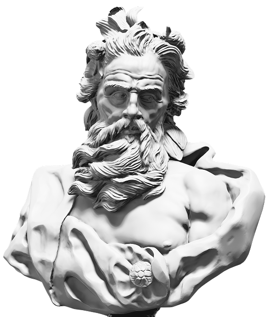 Philosopher statue image