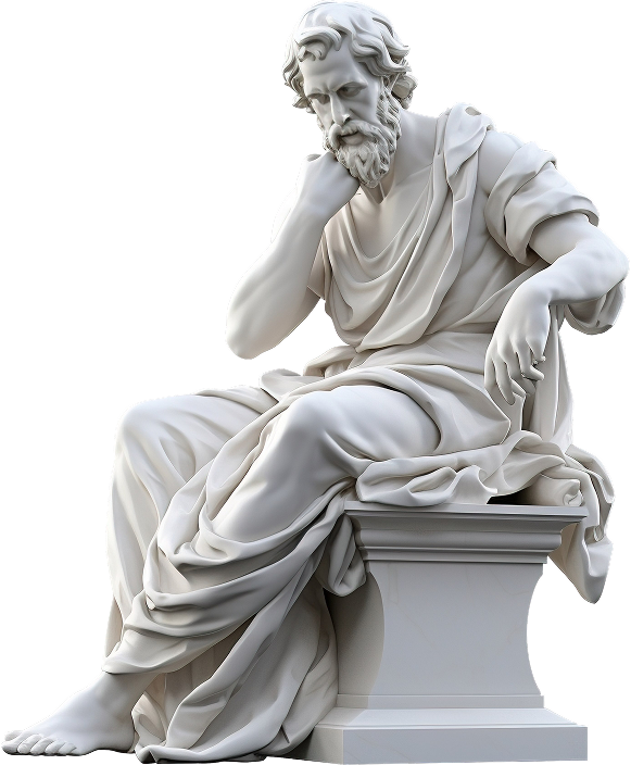 philosopher statue image
